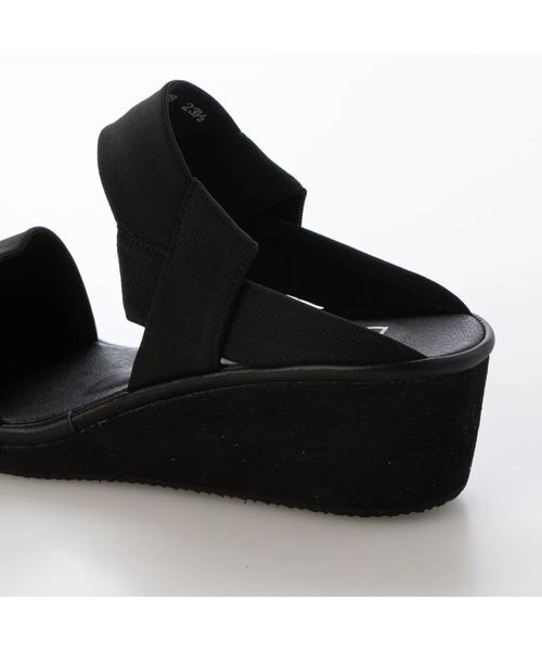 D'ICI / ディッシィ サンダル | ストレッチクロスウェッジサンダル | 詳細15