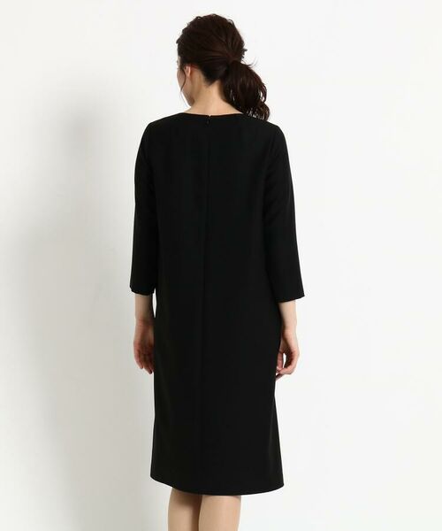 フォーマルブラック ストレートラインワンピース ミニ丈 ひざ丈ワンピース Dressterior ドレステリア ファッション通販 タカシマヤファッションスクエア