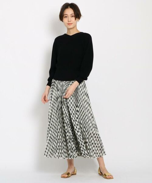 セール 追加 ギンガムチェックシアープリーツスカート ロング マキシ丈スカート Dressterior ドレステリア ファッション通販 タカシマヤファッションスクエア セール 追加 ギンガムチェックシアープリーツスカート ロング マキシ丈スカート Dressterior ドレステリア ファッション通販 タカシマヤファッションスクエア