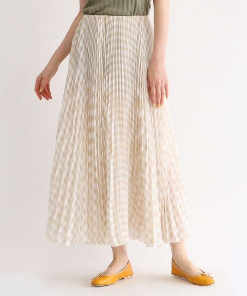 セール 追加 ギンガムチェックシアープリーツスカート ロング マキシ丈スカート Dressterior ドレステリア ファッション通販 タカシマヤファッションスクエア セール 追加 ギンガムチェックシアープリーツスカート ロング マキシ丈スカート Dressterior ドレステリア ファッション通販 タカシマヤファッションスクエア
