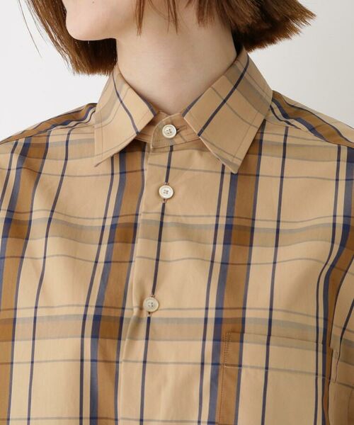 セール Scye サイ オーバーサイズ チェックシャツ シャツ ブラウス Dressterior ドレステリア ファッション通販 タカシマヤファッションスクエア