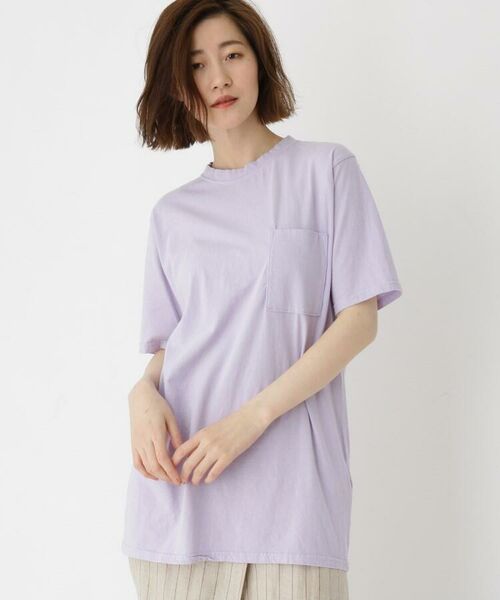 セール 洗える 手摘み天竺 製品染めポケットtシャツ その他トップス Dressterior ドレステリア ファッション通販 タカシマヤファッションスクエア