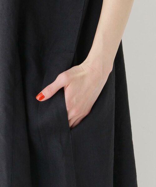 セール Ticca ティッカ フレンチスリーブリネンシャツワンピース ミニ丈 ひざ丈ワンピース Dressterior ドレステリア ファッション通販 タカシマヤファッションスクエア