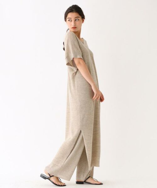 セール 洗える Vネックニットチュニックワンピース ミニ丈 ひざ丈ワンピース Dressterior ドレステリア ファッション通販 タカシマヤファッションスクエア