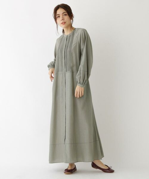 セール 洗える ピンタックワンピース ミニ丈 ひざ丈ワンピース Dressterior ドレステリア ファッション通販 タカシマヤファッションスクエア