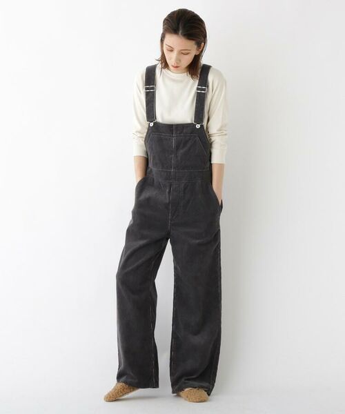 セール 洗える 細コーデュロイサロペット サロペット オールインワン Dressterior ドレステリア ファッション通販 タカシマヤファッションスクエア