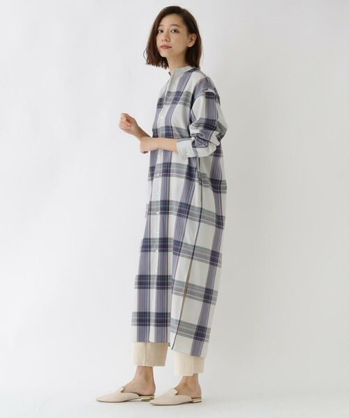 Auralee オーラリー スーパーライトウールロングシャツワンピース ミニ丈 ひざ丈ワンピース Dressterior ドレステリア ファッション通販 タカシマヤファッションスクエア