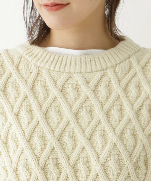 セール Auralee オーラリー ハードツイストメリノ アランニットベスト ニット セーター Dressterior ドレステリア ファッション通販 タカシマヤファッションスクエア