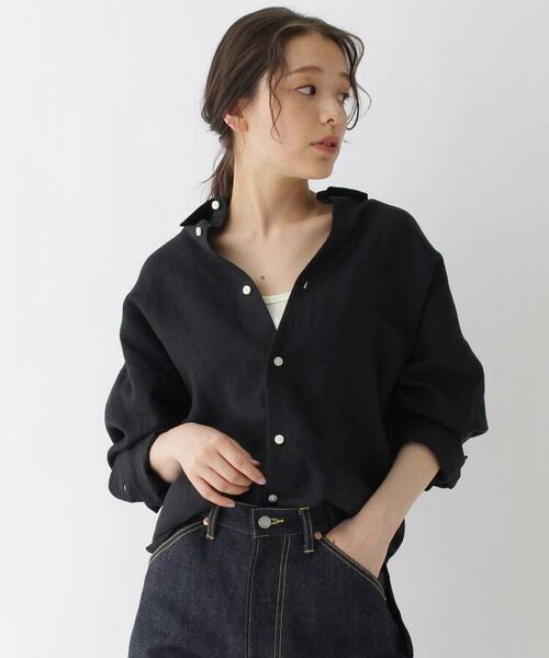 別注 Madison Blue マディソンブルー リネンシャツ シャツ ブラウス Dressterior ドレステリア ファッション通販 タカシマヤファッションスクエア