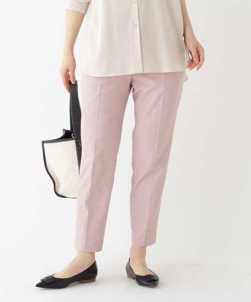 セール ドライオックス タックテーパードパンツ ショート ハーフ 半端丈パンツ Dressterior ドレステリア ファッション通販 タカシマヤファッションスクエア