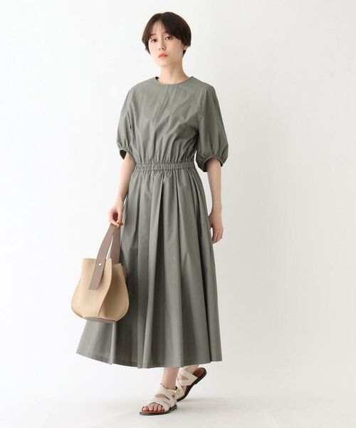 バルーンスリーブフレアワンピース ミニ丈 ひざ丈ワンピース Dressterior ドレステリア ファッション通販 タカシマヤファッションスクエア