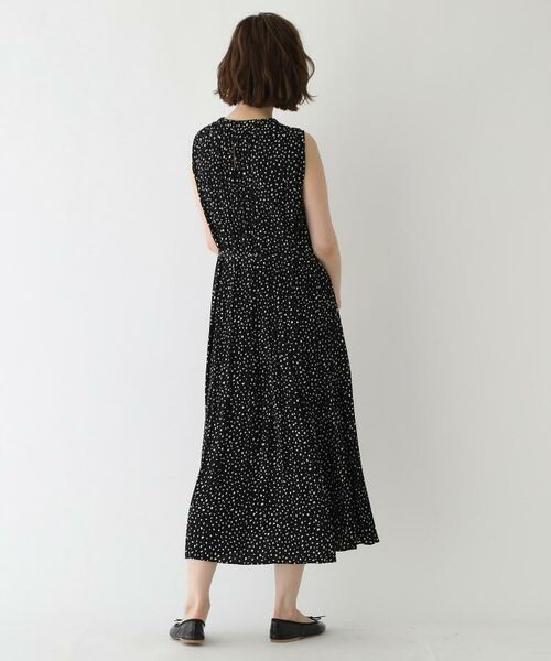 ダルメシアン柄ワッシャープリーツワンピース ミニ丈 ひざ丈ワンピース Dressterior ドレステリア ファッション通販 タカシマヤファッションスクエア