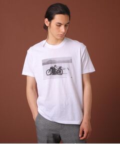 LIFE BIKE フォトプリントTシャツ