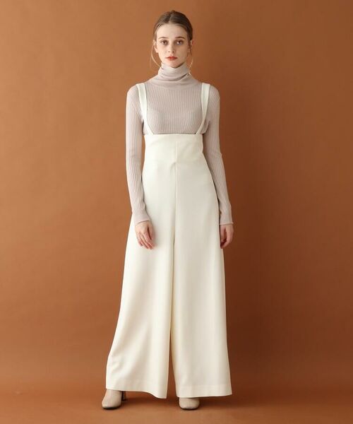 セール Classy 12月号 Domani12月号 Very12月号掲載 2way ダブルフェイスサロペット サロペット オールインワン Dressterior ドレステリア ファッション通販 タカシマヤファッションスクエア