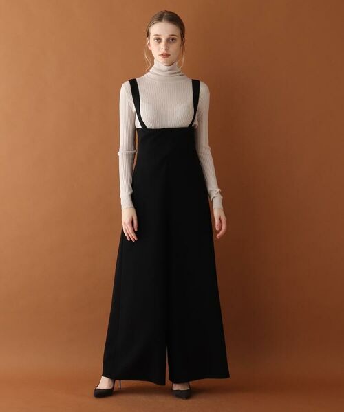 セール Classy 12月号 Domani12月号 Very12月号掲載 2way ダブルフェイスサロペット サロペット オールインワン Dressterior ドレステリア ファッション通販 タカシマヤファッションスクエア