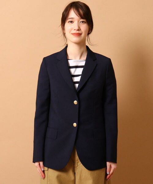 Gisele 6月号 Fudge Classy 5月号掲載 Canonicoジャケット テーラードジャケット Dressterior ドレステリア ファッション通販 タカシマヤファッションスクエア