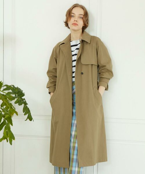セール Classy 4月号掲載 コットンバイオライトトレンチコート トレンチコート Dressterior ドレステリア ファッション通販 タカシマヤファッションスクエア