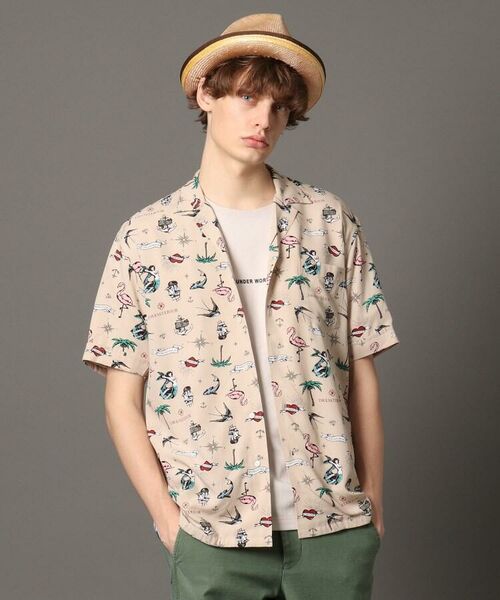 セール コロニアルリゾートアロハシャツ Tシャツ Dressterior ドレステリア ファッション通販 タカシマヤファッションスクエア