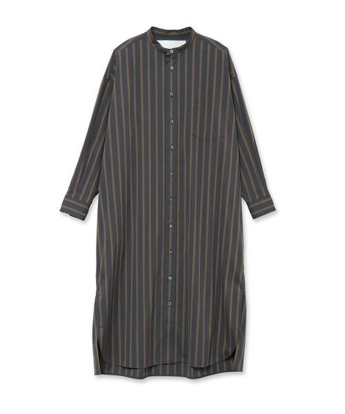 セール Ticca ティッカ ノーカラースクエアビッグシャツ ミニ丈 ひざ丈ワンピース Dressterior ドレステリア ファッション通販 タカシマヤファッションスクエア