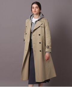 コットンポリエステルギャバジン トレンチコート (トレンチコート ...