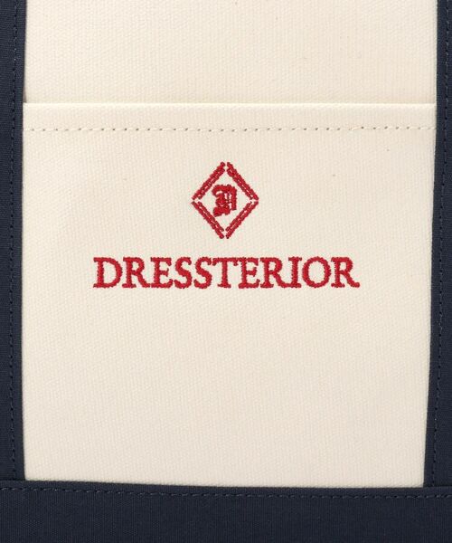 DRESSTERIOR / ドレステリア トートバッグ | 【Safari12月号掲載】ドレステリアキャンバスロゴトートバッグ(M) | 詳細12
