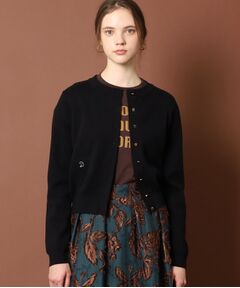 DRESSTERIOR / ドレステリア カーディガン・ボレロ | 【CLASSY.11月号掲載】ウォッシャブルコットンカシミヤカーディガン