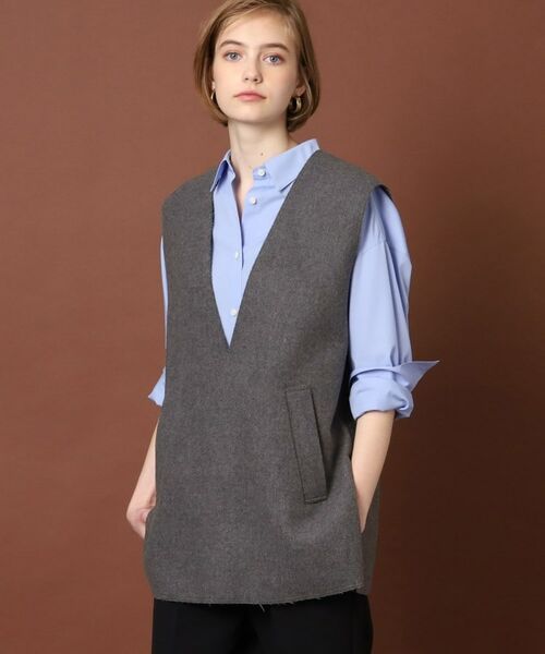 DRESSTERIOR - 【新作】Super100's ダブルメルトンベストはじめ、この