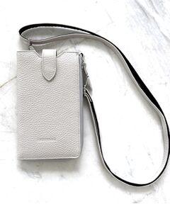 DRESSTERIOR / ドレステリア ショルダーバッグ | 【Safari5月号掲載】イタリアレザースマホショルダーバッグ