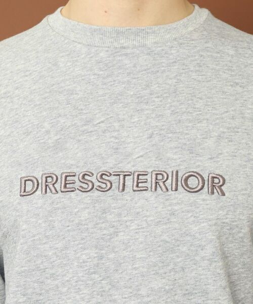 DRESSTERIOR / ドレステリア カットソー | 3Dロゴ刺繍 ロングスリーブスウェットT | 詳細9