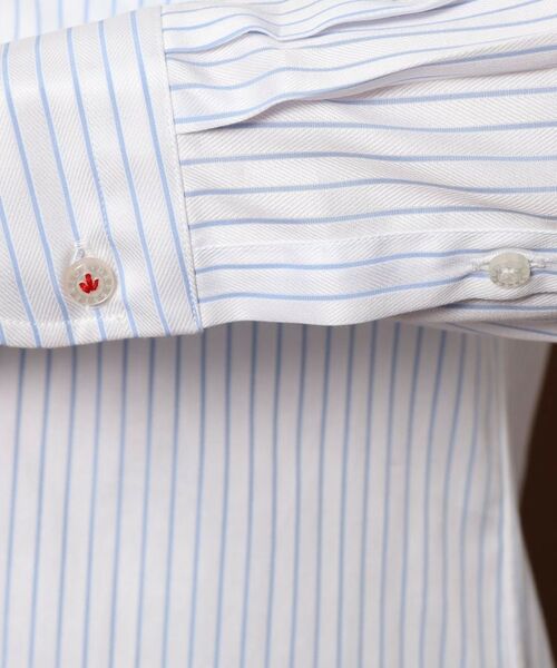 DRESSTERIOR / ドレステリア Tシャツ | 100／2 ヘリンボーンストライプ ボタンダウンシャツ | 詳細10