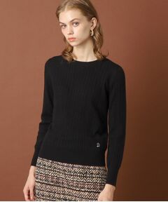 ◆ファインウールケーブルニット