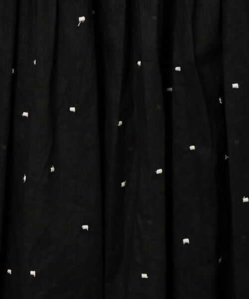 DRESSTERIOR / ドレステリア ロング・マキシ丈スカート | 【洗える】ドット刺繍ボリュームスカート | 詳細8