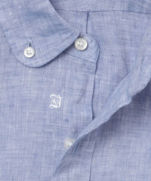 DRESSTERIOR / ドレステリア Tシャツ | フレンチリネン ラウンドカラーボタンダウンシャツ | 詳細12