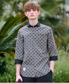 DRESSTERIOR / ドレステリア シャツ・ブラウス | 【Safari5月号掲載】オーバーラップサークル スリークオーターシャツ