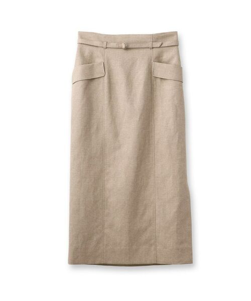 DRESSTERIOR / ドレステリア スカート | 【セットアップ可】リネンブレンドタイトスカート | 詳細1