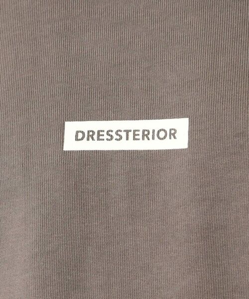 DRESSTERIOR / ドレステリア Tシャツ | エシカルオーガニックコットン BOXロゴ オーバーT | 詳細9