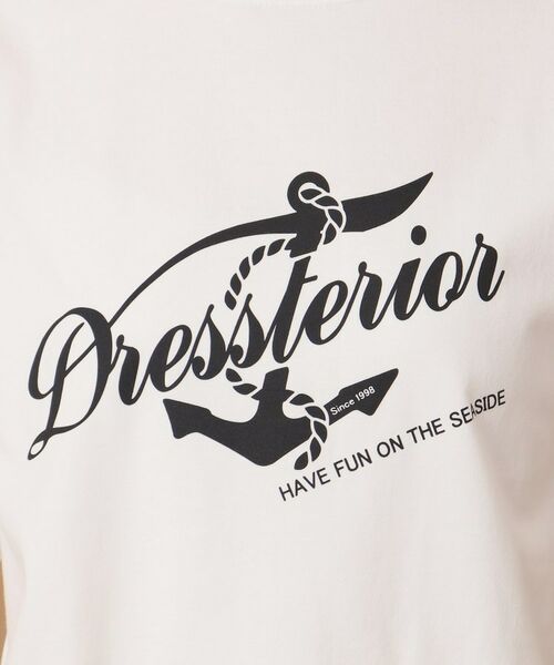 DRESSTERIOR / ドレステリア Tシャツ | マリンロゴプリントTシャツ | 詳細15