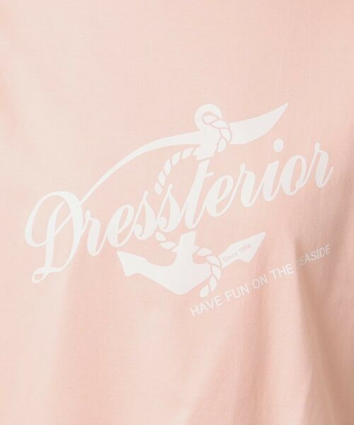 DRESSTERIOR / ドレステリア Tシャツ | マリンロゴプリントTシャツ | 詳細6