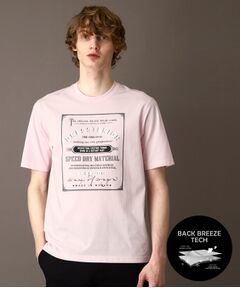 【接触冷感/UVカット機能】【Safari5月号掲載】BACK BREEZE TECH オールドアメリカンTシャツ