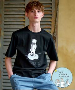 【接触冷感/抗菌防臭/消臭】ICE CLEAR COTTON アイスベアTシャツ