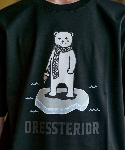 DRESSTERIOR / ドレステリア Tシャツ | 【接触冷感/抗菌防臭/消臭】ICE CLEAR COTTON アイスベアTシャツ | 詳細9