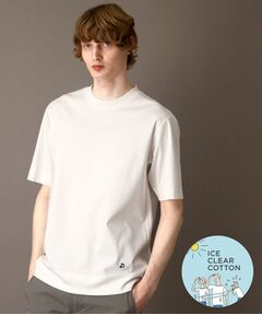 【接触冷感／抗菌防臭／消臭】ICE CLEAR COTTON オーバーフィットTシャツ