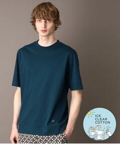 【接触冷感／抗菌防臭／消臭】ICE CLEAR COTTON オーバーフィットTシャツ