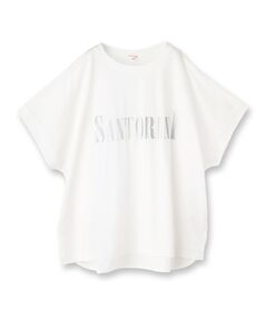 SANTORINI箔ロゴTシャツ