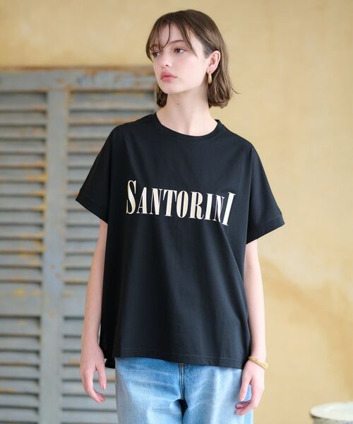 DRESSTERIOR / ドレステリア Tシャツ | SANTORINI箔ロゴTシャツ | 詳細1