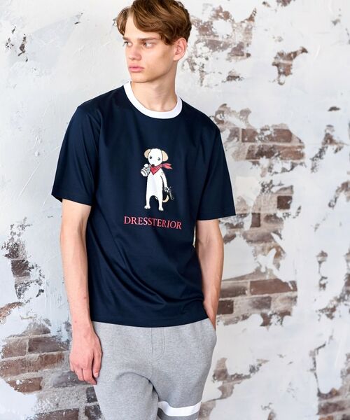 DRESSTERIOR / ドレステリア Tシャツ | 【接触冷感／抗菌防臭／消臭】ICE CLEAR COTTON DRINKER DOG Tシャツ | 詳細25