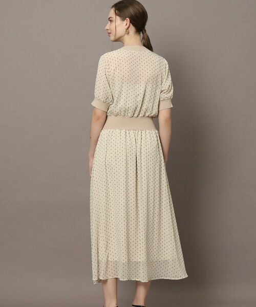 DRESSTERIOR / ドレステリア ロング・マキシ丈ワンピース | 【EC・ルクア別注カラーあり】ドットカットジャカードハーフスリーブ | 詳細24