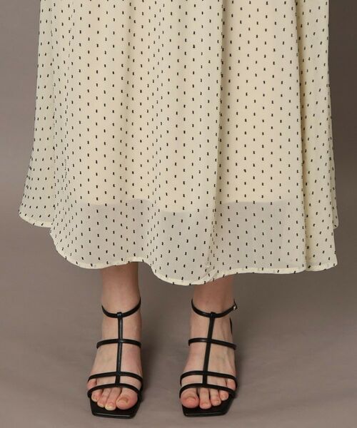 DRESSTERIOR / ドレステリア ロング・マキシ丈ワンピース | 【EC・ルクア別注カラーあり】ドットカットジャカードハーフスリーブ | 詳細26