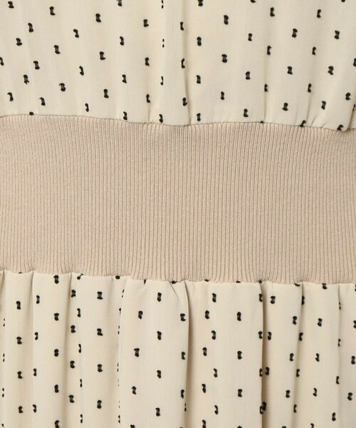 DRESSTERIOR / ドレステリア ロング・マキシ丈ワンピース | 【EC・ルクア別注カラーあり】ドットカットジャカードハーフスリーブ | 詳細27