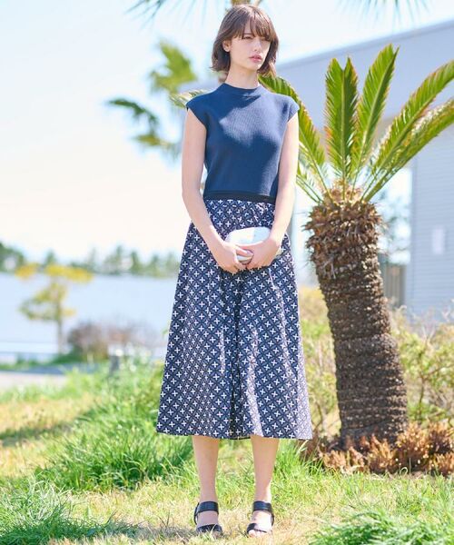 DRESSTERIOR / ドレステリア ロング・マキシ丈ワンピース | 【洗える】オーバーラップサークルフレンチスリーブワンピ | 詳細15